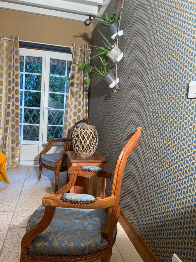 L'Ecurie D'Hubert Villa Gerponville Bagian luar foto